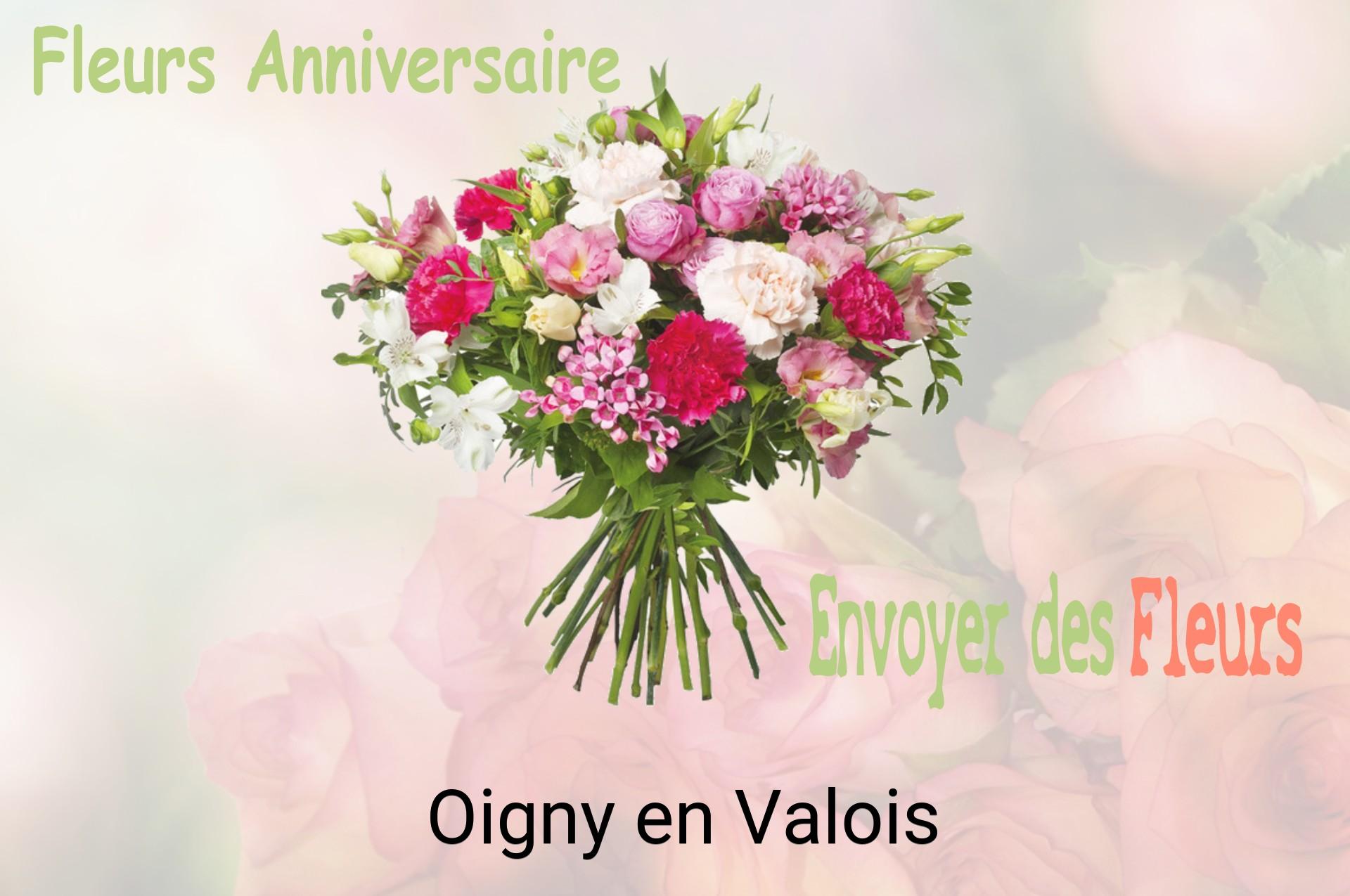 Bouquet de fleurs d’anniversaire livré à Oigny-en-Valois