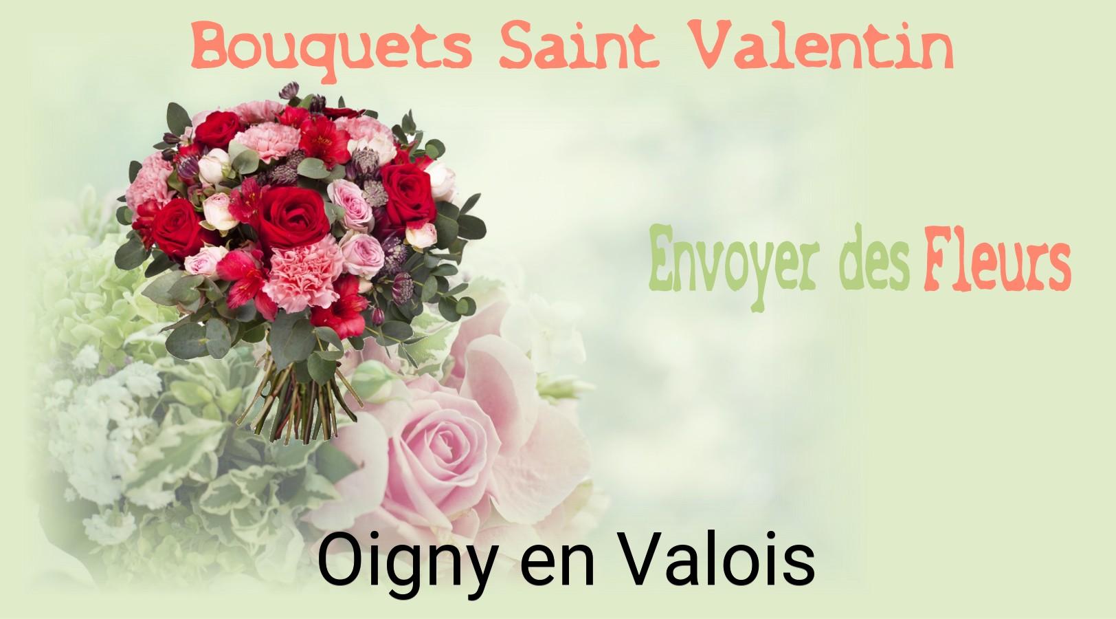 Roses de Saint-Valentin livrées à Oigny-en-Valois